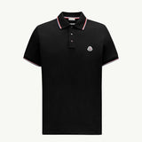 Tricolor-Trimmed Cotton Piquet Polo Shirt