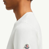 Tricolor-Trimmed Cotton T-Shirt