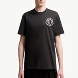 Overlapped Logo Cotton T-Shirt