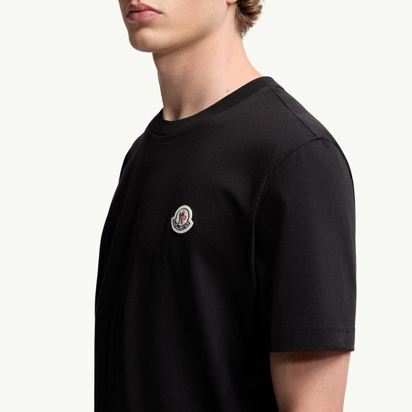 Logo Patch Cotton T-Shirt (Pack of Three)
