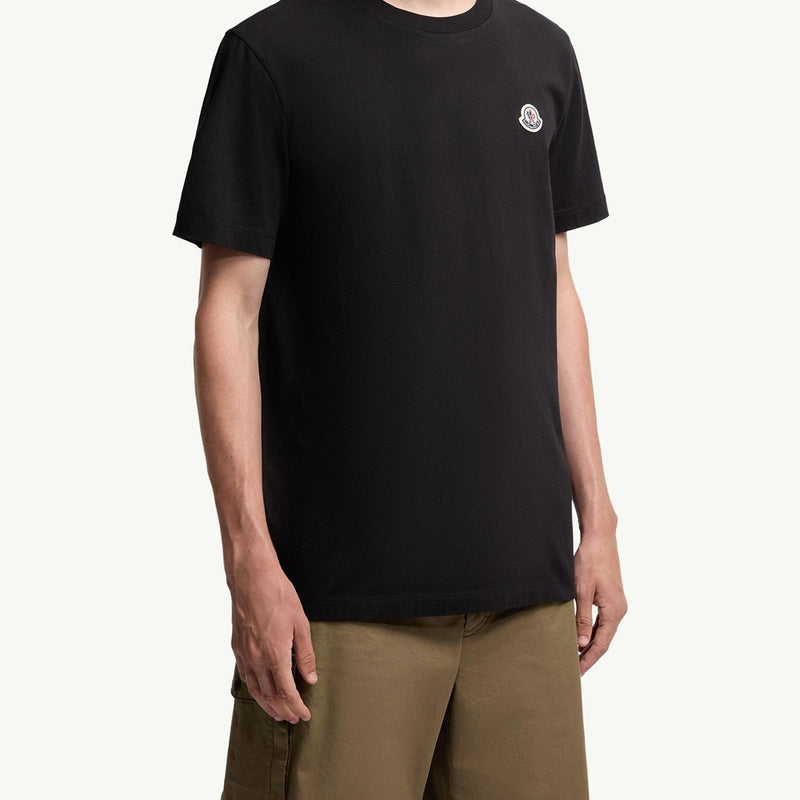 Logo Patch Cotton T-Shirt (Pack of Three)