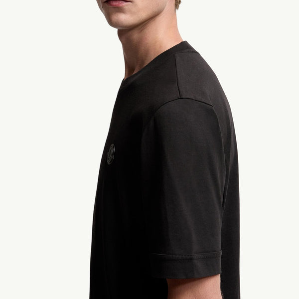 Logo Patch Cotton T-Shirt
