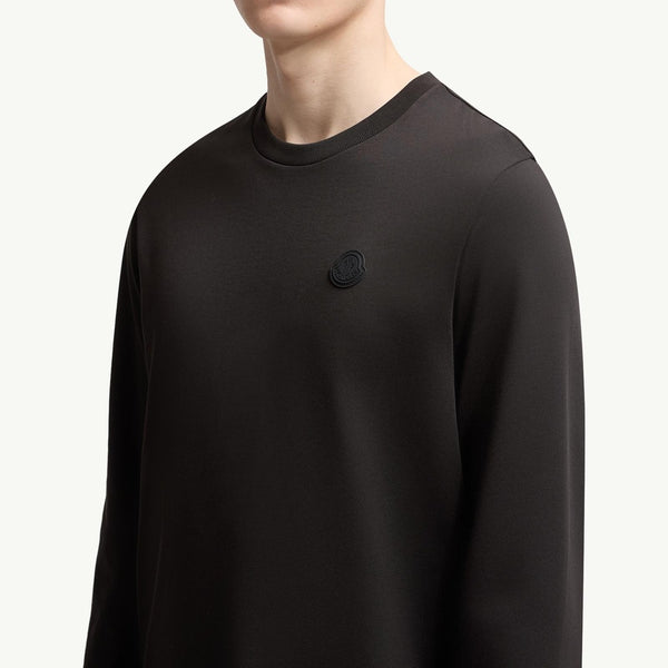 Graphic Logo Long Sleeve Cotton T-Shirt