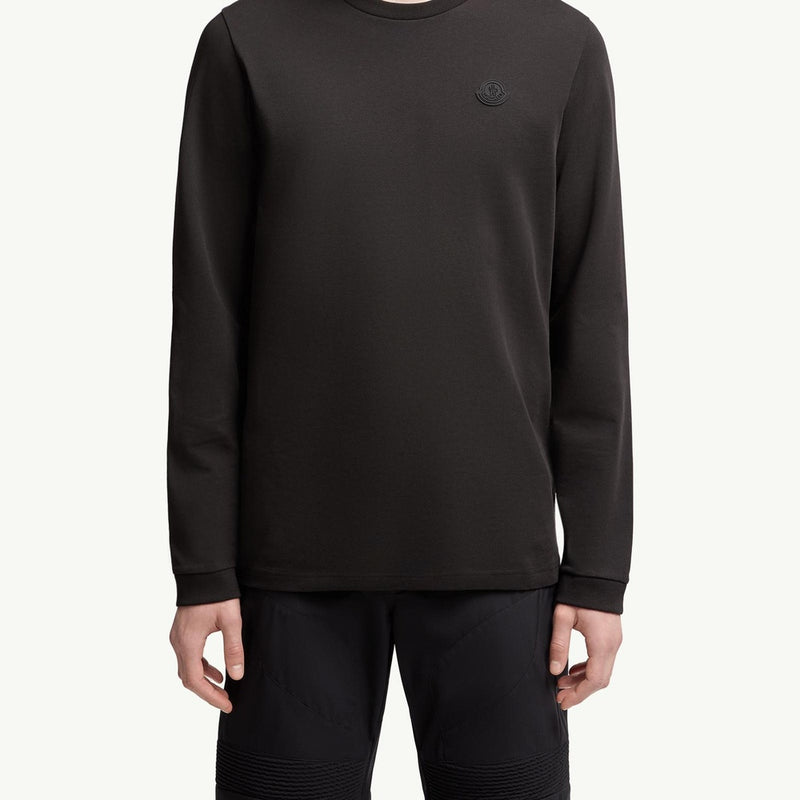 Graphic Logo Long Sleeve Cotton T-Shirt