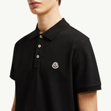 Logo Patch Cotton Polo Shirt