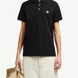 Logo Patch Cotton Polo Shirt