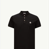 Logo Patch Cotton Polo Shirt