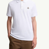 Logo Patch Cotton Piquet Polo Shirt