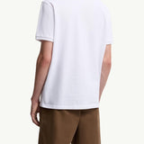 Logo Patch Cotton Piquet Polo Shirt