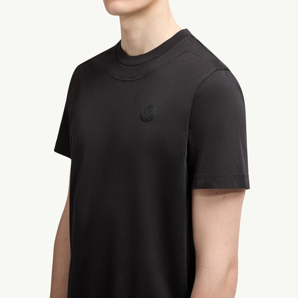Logo Patch Cotton T-Shirt