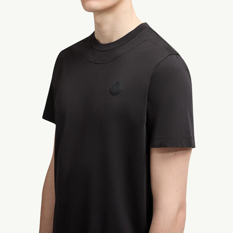 Logo Patch Cotton T-Shirt