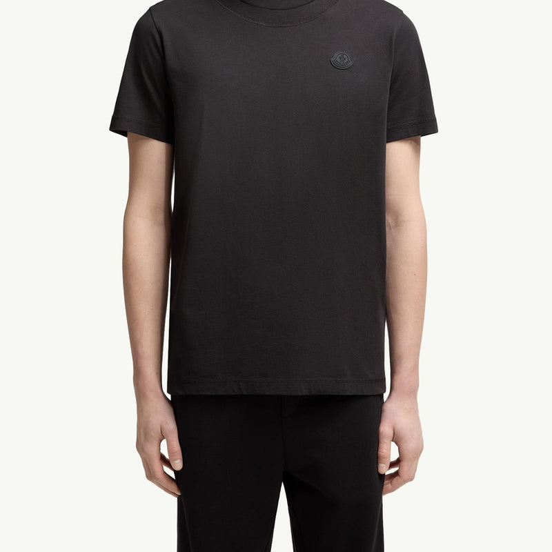 Logo Patch Cotton T-Shirt