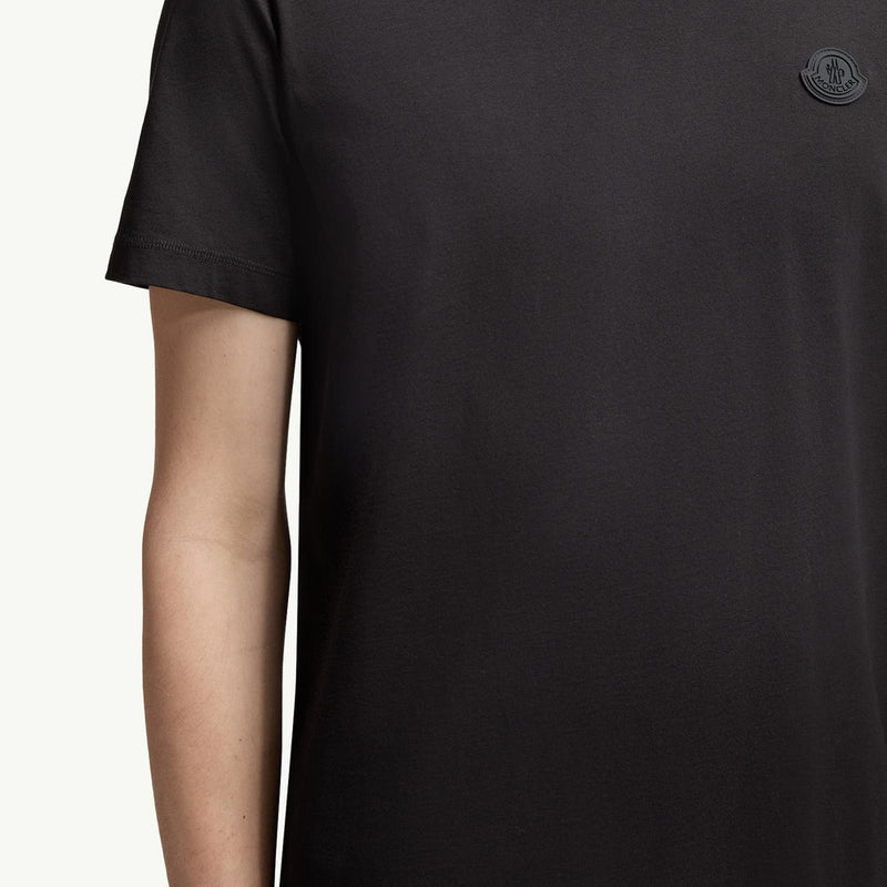 Logo Patch Cotton T-Shirt