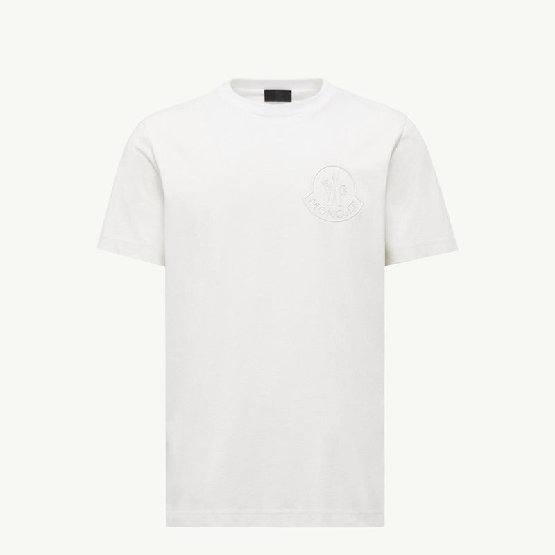 Three-Dimensional Logo Cotton T-Shirt