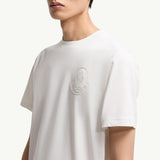 Three-Dimensional Logo Cotton T-Shirt
