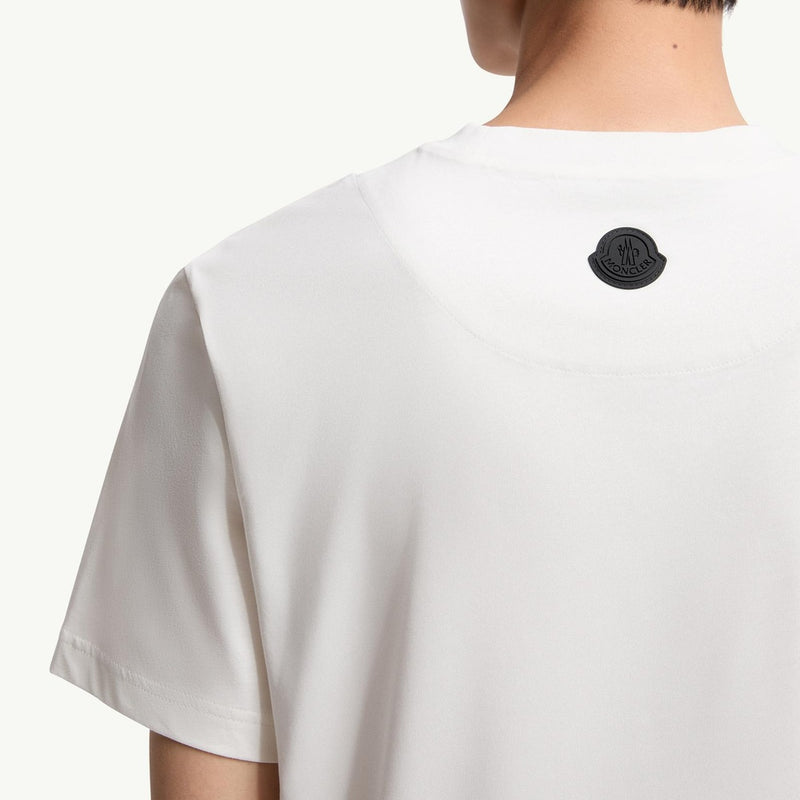 Three-Dimensional Logo Cotton T-Shirt