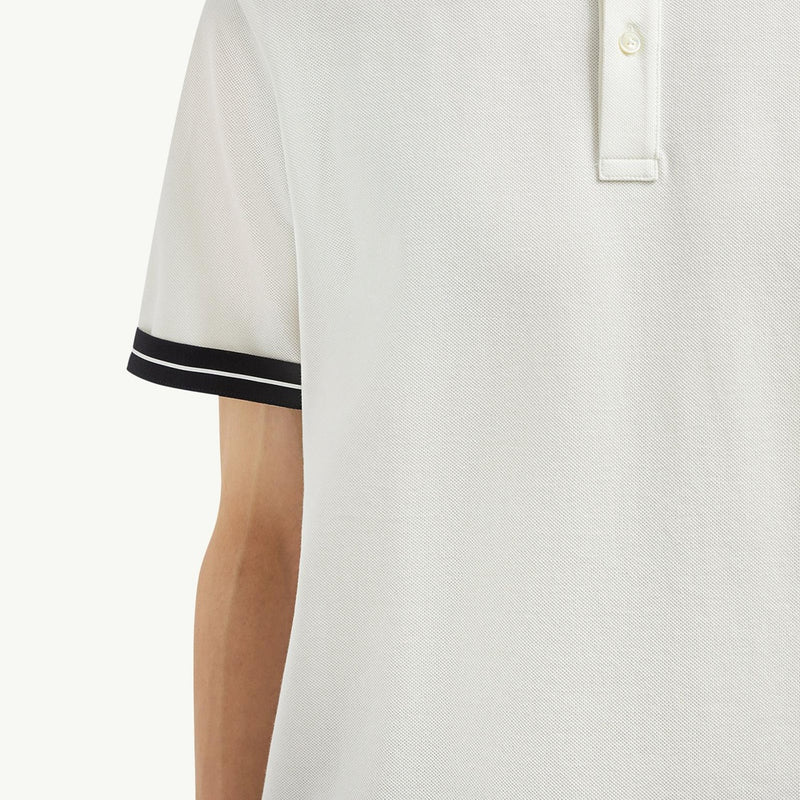 Logo Cotton Piquet Polo Shirt