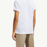 Tricolor-Trimmed Cotton Piquet Polo Shirt