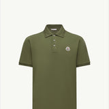 Logo Patch Cotton Piquet Polo Shirt