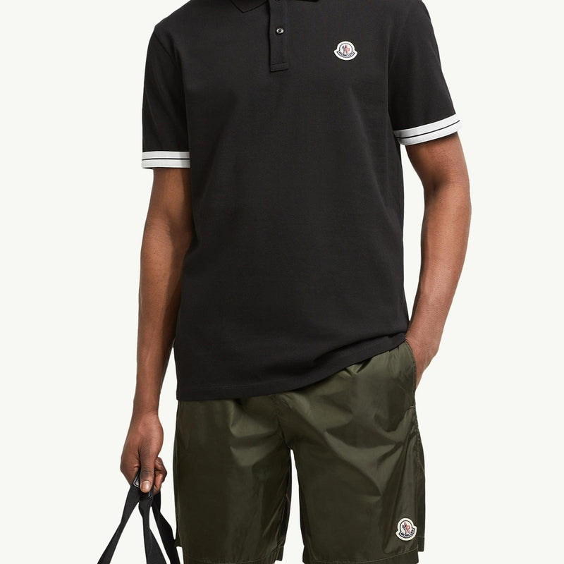 Logo Cotton Piquet Polo Shirt