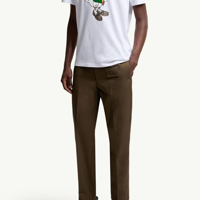 Mascot Logo Cotton T-Shirt