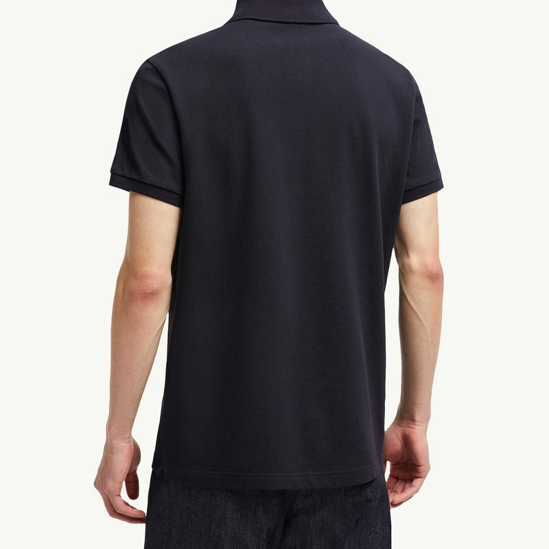 Logo Patch Cotton Polo Shirt