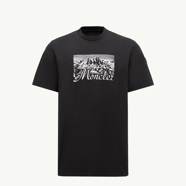 Mountain Logo Cotton T-Shirt