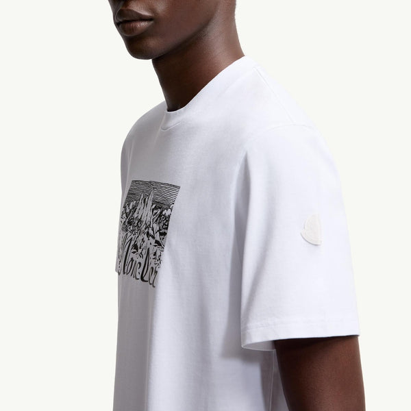 Mountain Logo Cotton T-Shirt