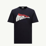 Wave Logo Cotton T-Shirt