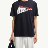 Wave Logo Cotton T-Shirt