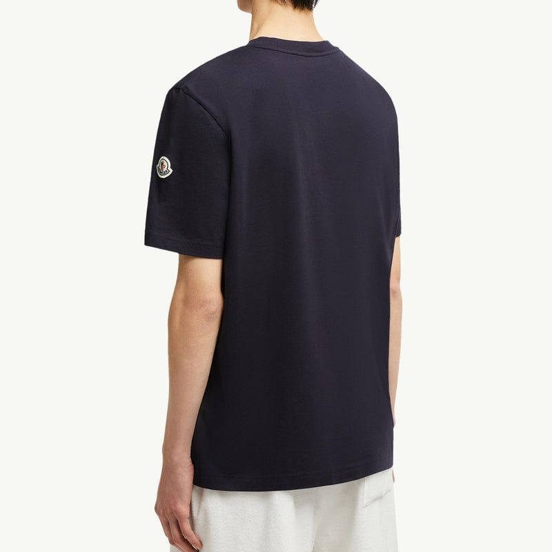 Wave Logo Cotton T-Shirt