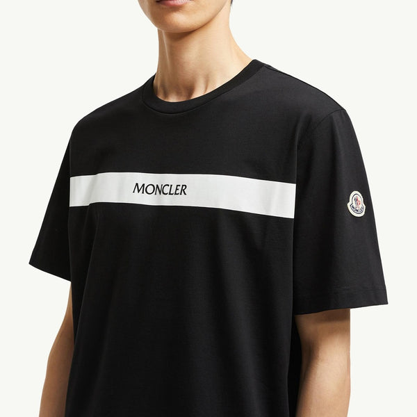 Rubberised Logo Cotton T-Shirt