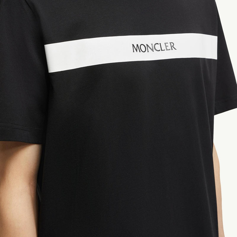 Rubberised Logo Cotton T-Shirt