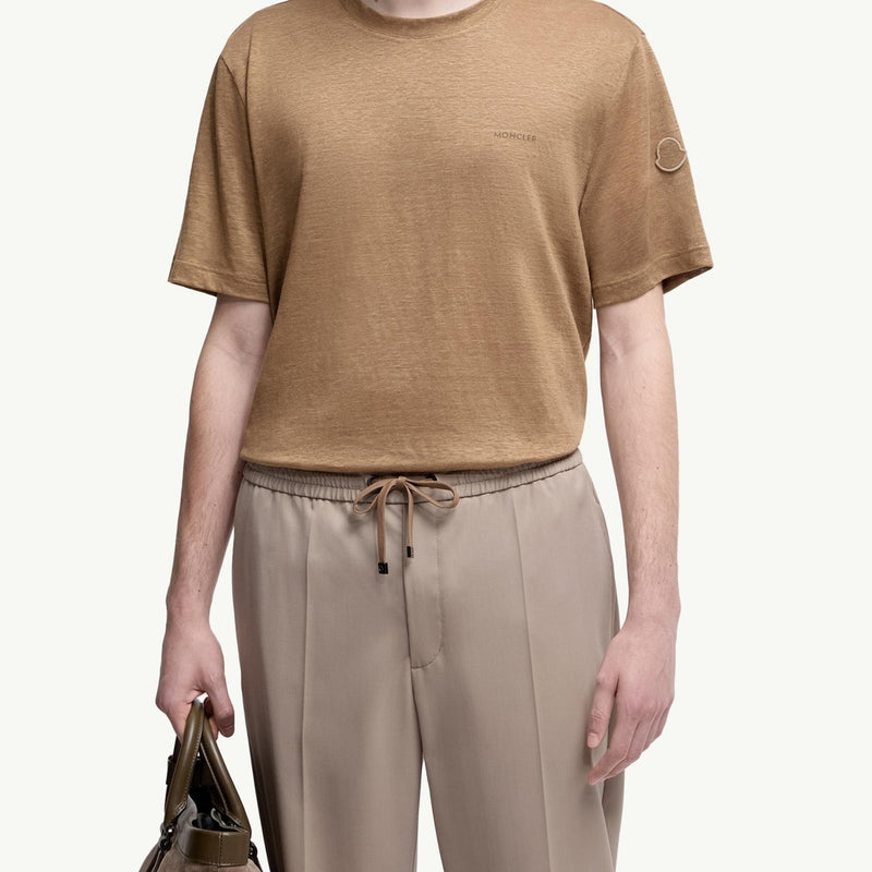 Logo Linen T-Shirt