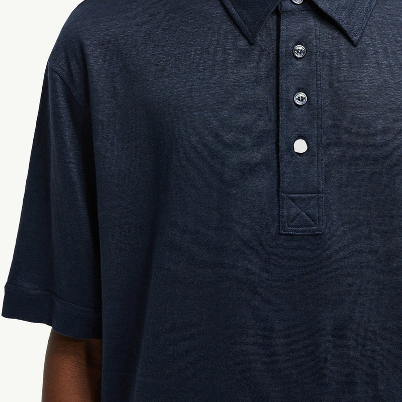 Linen Polo Shirt