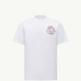 Overlapped Logo Cotton T-Shirt