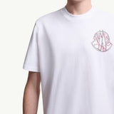 Overlapped Logo Cotton T-Shirt