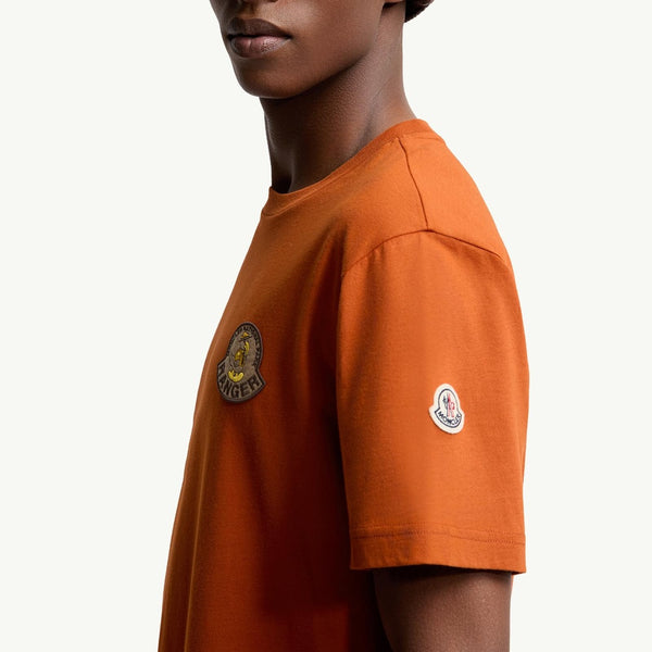 Mon Duck Logo Cotton T-Shirt