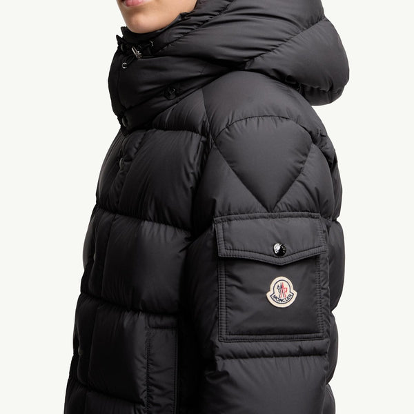 Moncler Maya 70 Hooded Short Down Jacket