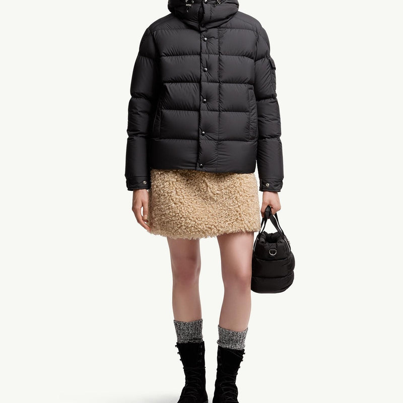 Moncler Maya 70 Hooded Short Down Jacket