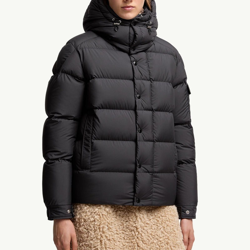 Moncler Maya 70 Hooded Short Down Jacket