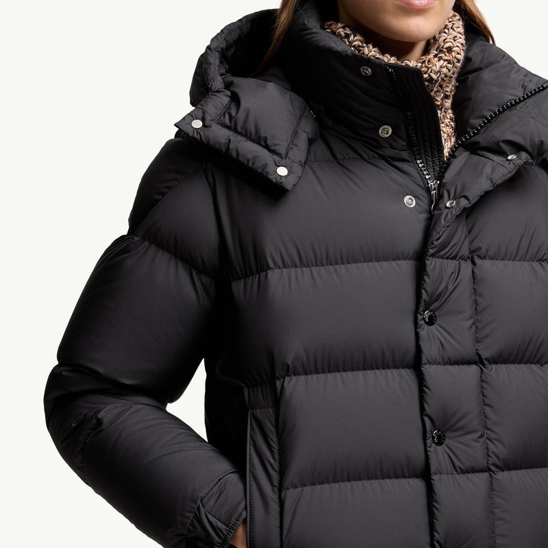 Moncler Maya 70 Hooded Short Down Jacket