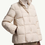 Cochevinne Square-Quilted Short Down Jacket