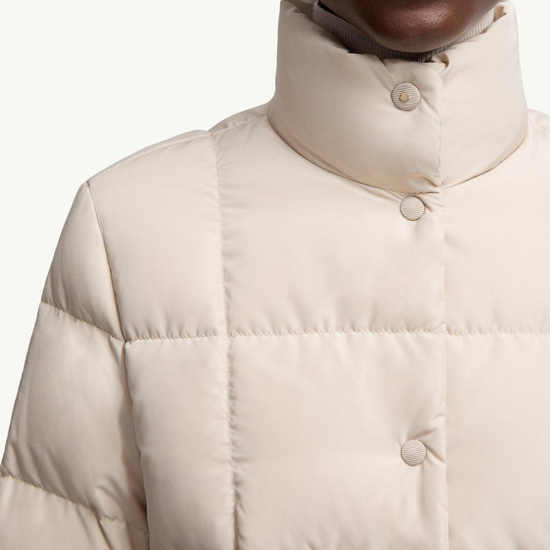 Cochevinne Square-Quilted Short Down Jacket
