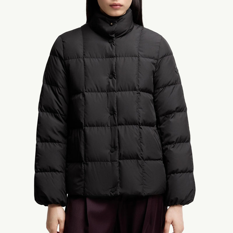 Cochevinne Square-Quilted Short Down Jacket