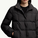 Cochevinne Square-Quilted Short Down Jacket