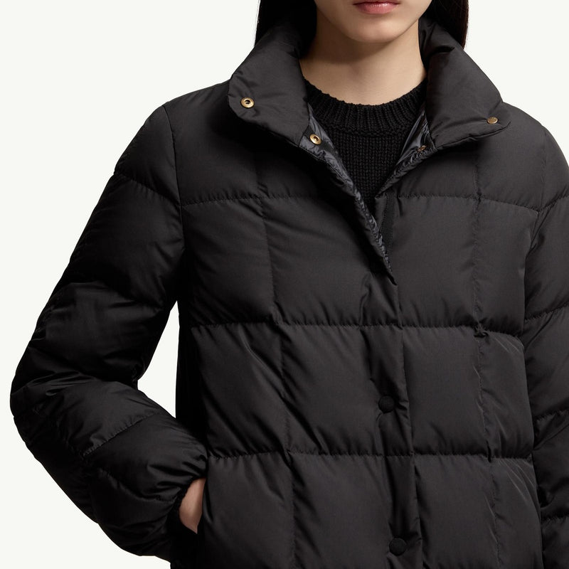 Cochevinne Square-Quilted Short Down Jacket