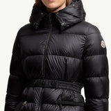 Boed Hooded Shearling-Trimmed Short Down Jacket