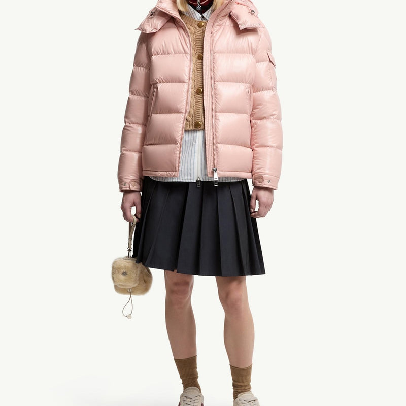 Maire Hooded Short Down Jacket