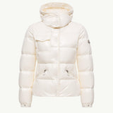 Glareins Braided Trim Hooded Short Down Jacket